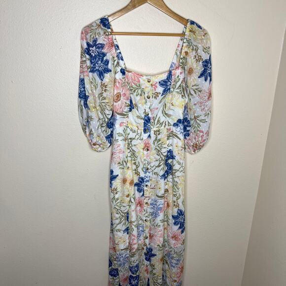Billabong Floral Dreamer Maxi Dress Medium - Picture 1 of 14